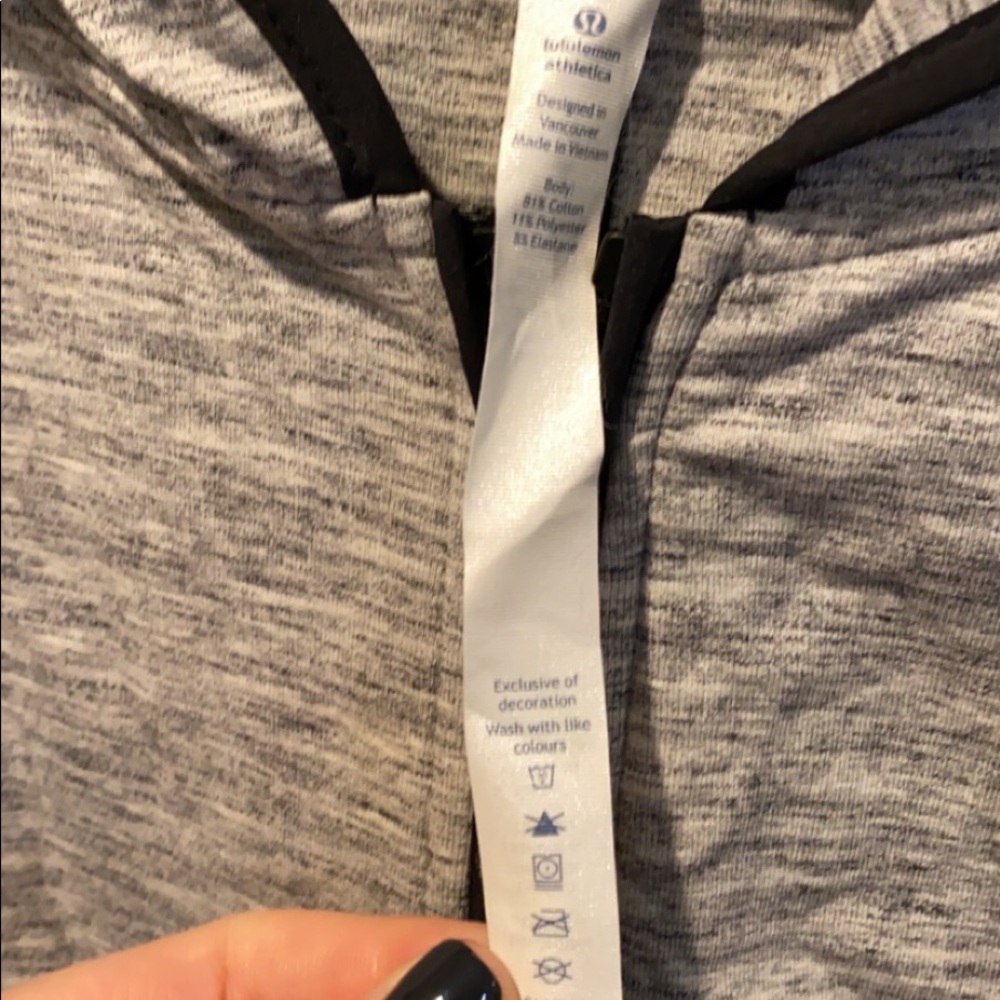 Lululemon sweatshirt zip up
